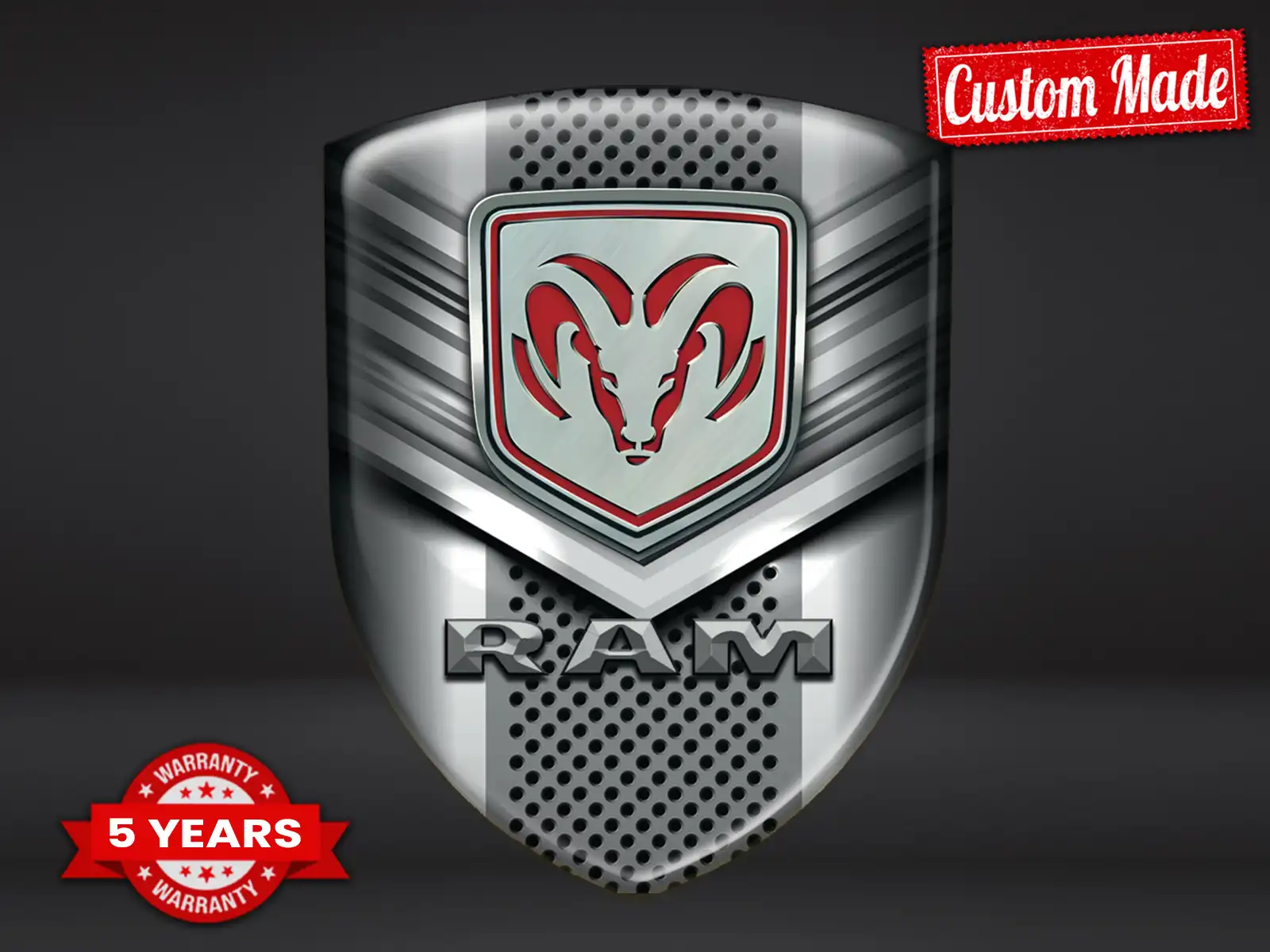 Dodge Badges Silicone Auto Pro Max Durable Design Stylé